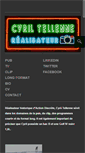 Mobile Screenshot of cyril-tellenne.com